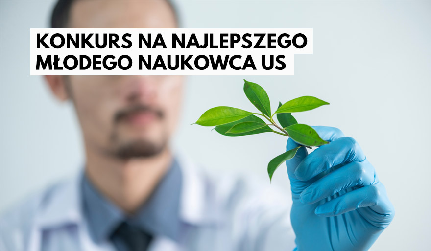 Doktorant Szkoły Doktorskiej US został laureatem konkursu na Najlepszego Młodego Naukowca Uniwersytetu Szczecińskiego