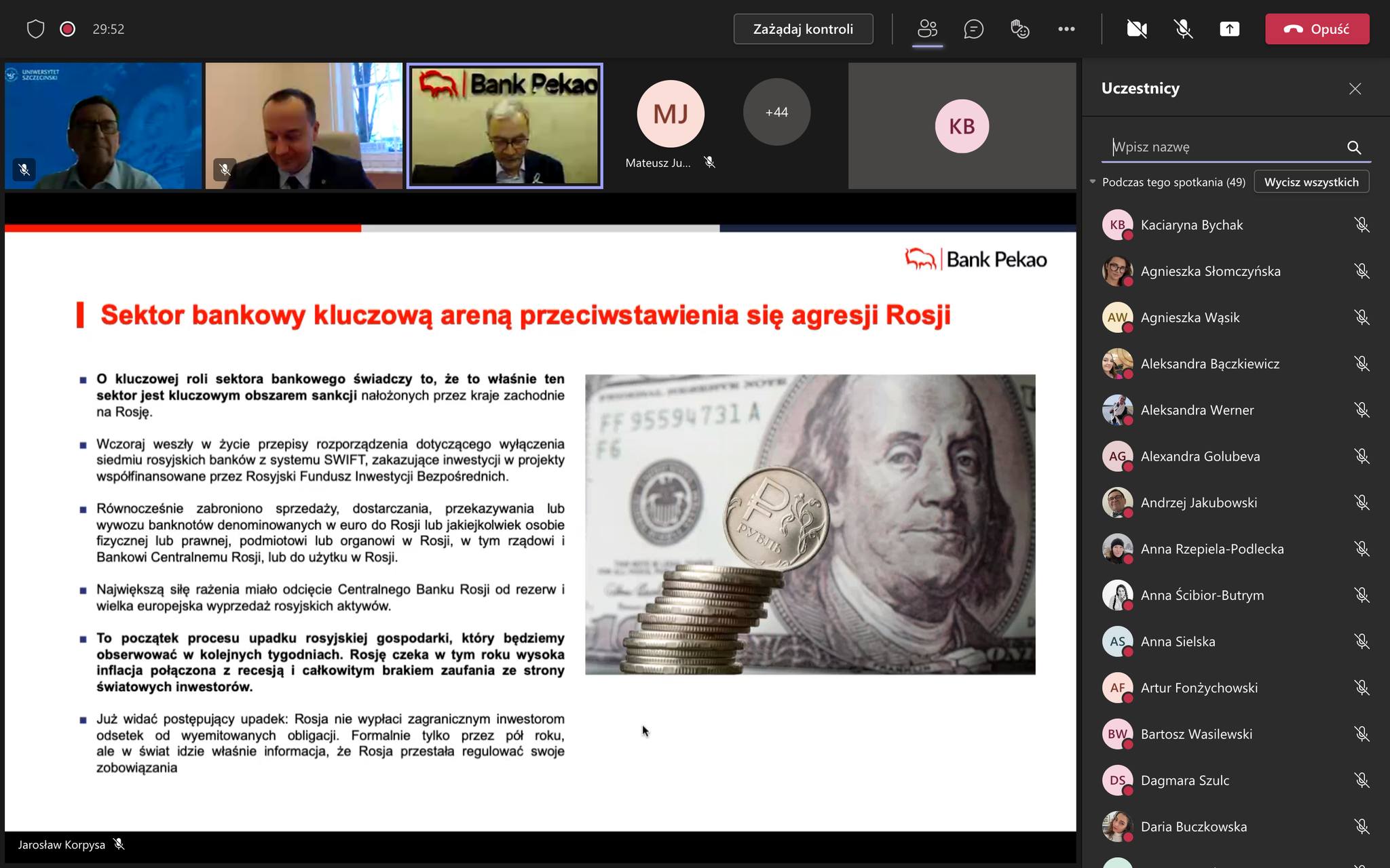 Odbyło się II spotkanie z cyklu „Spotkanie z praktykiem”