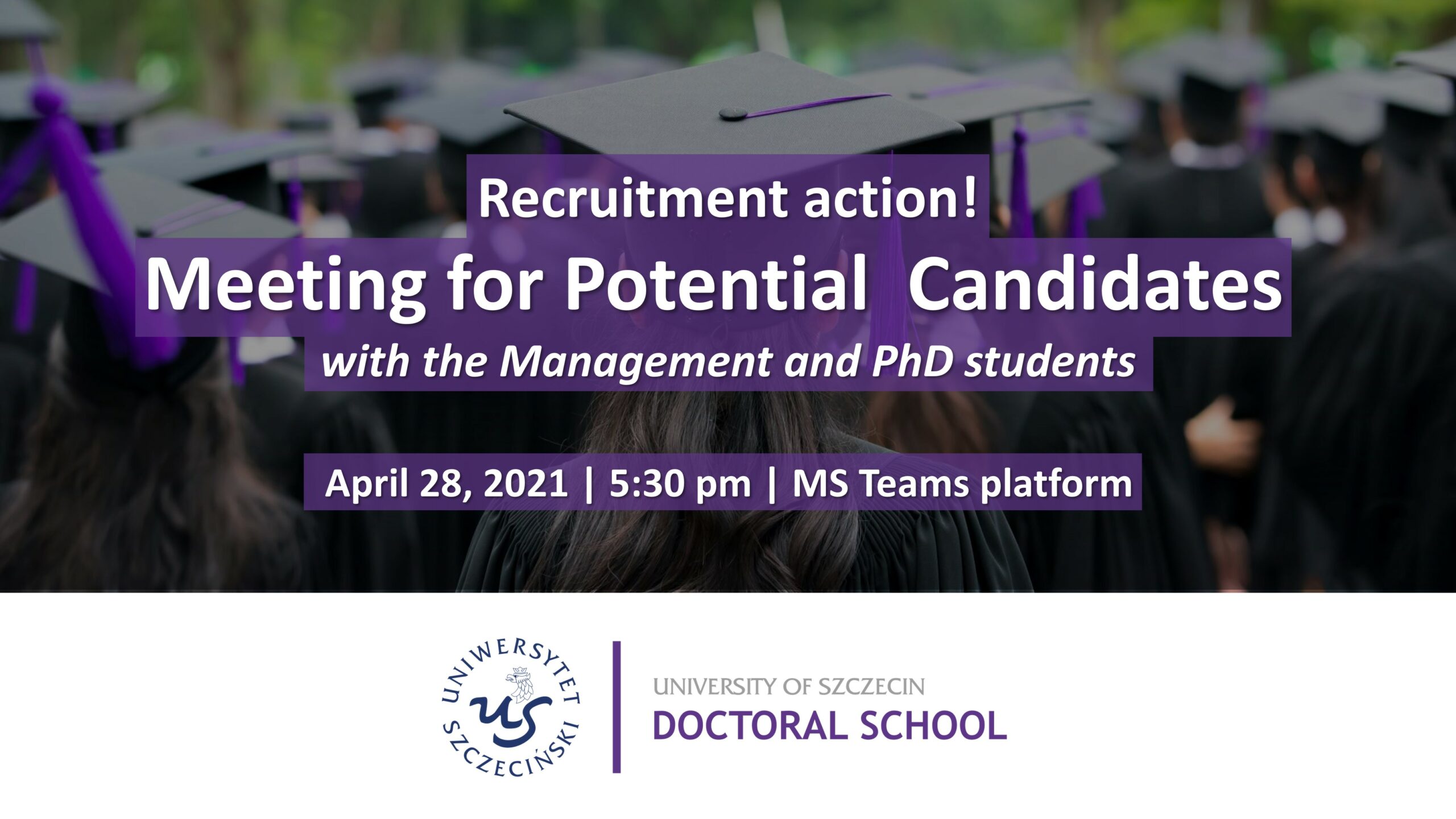RECRUITMENT ACTION | Meeting for Potential Candidates