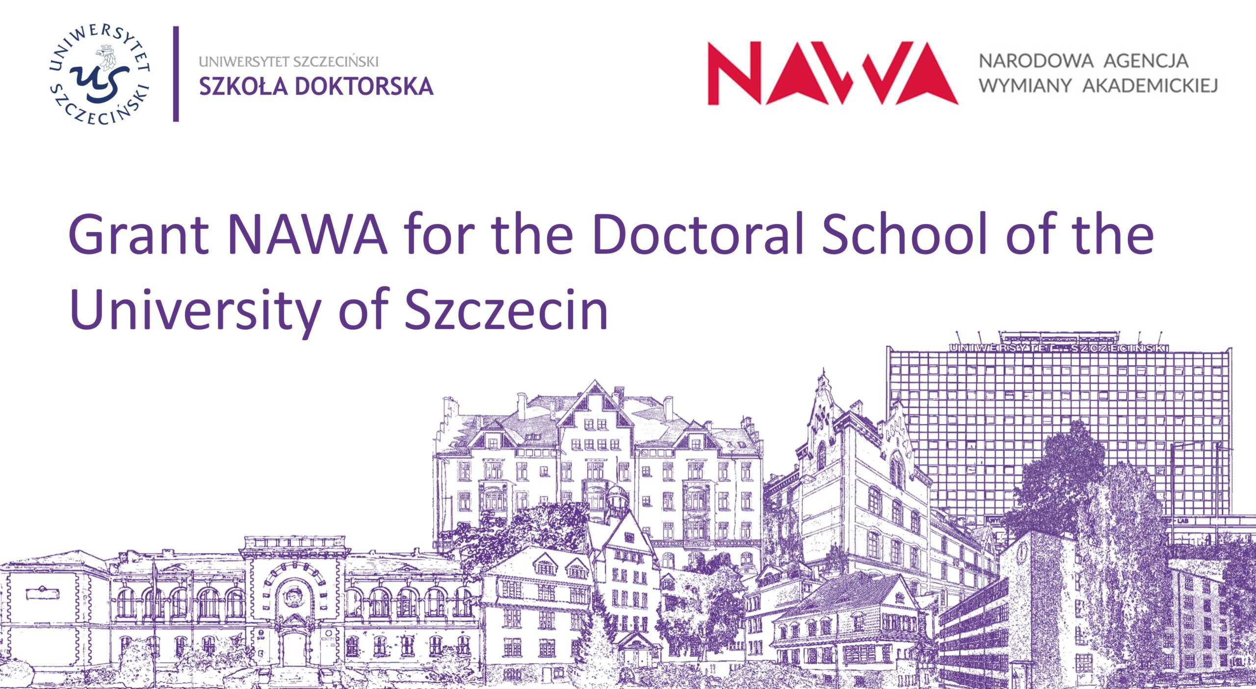 Grant NAWA for the Doctoral School of the University of Szczecin