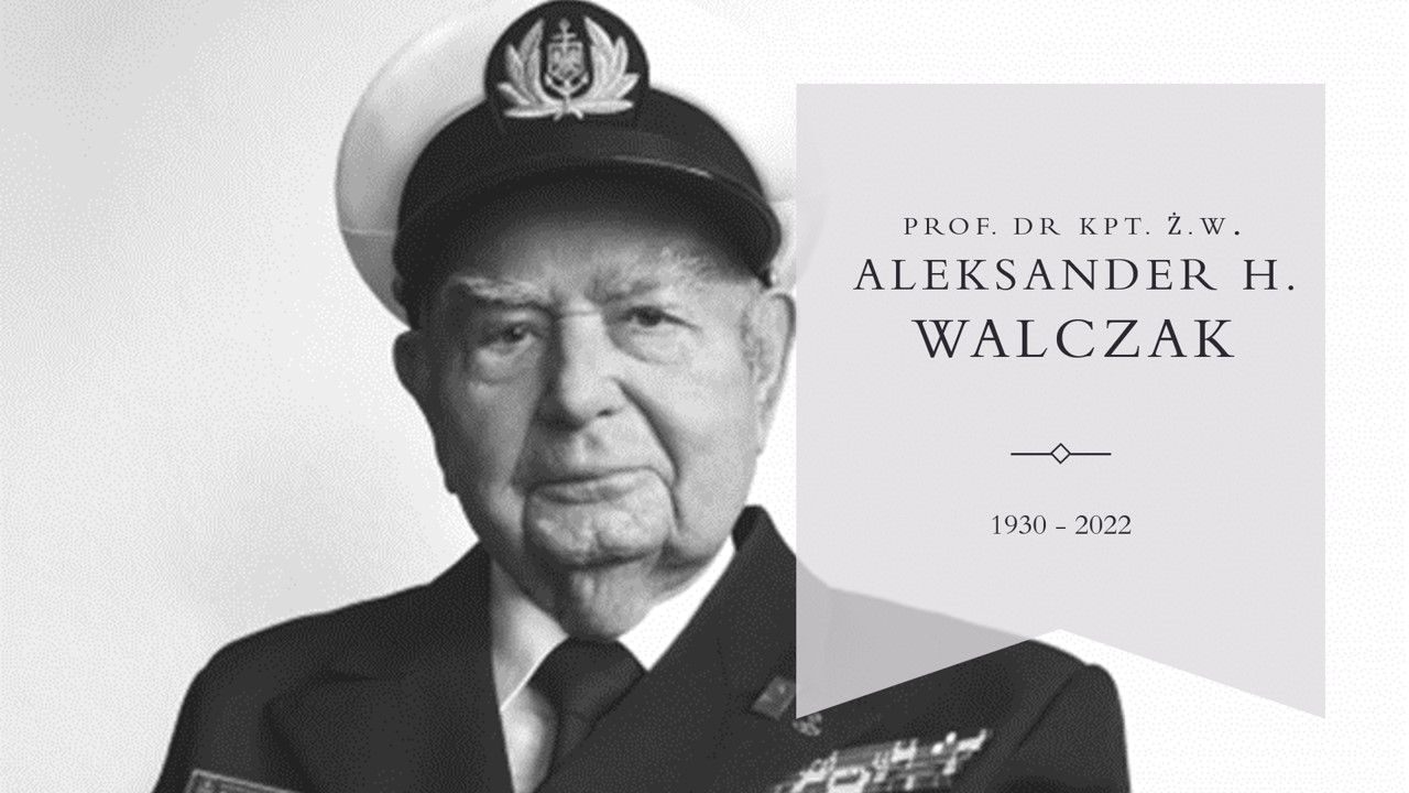 Wyrazy współczucia | Zmarł prof. dr kpt. ż.w. Aleksander H. Walczak