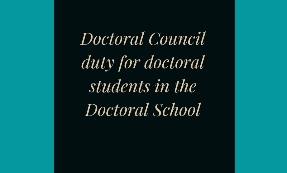 Duty hours for Doctoral Students