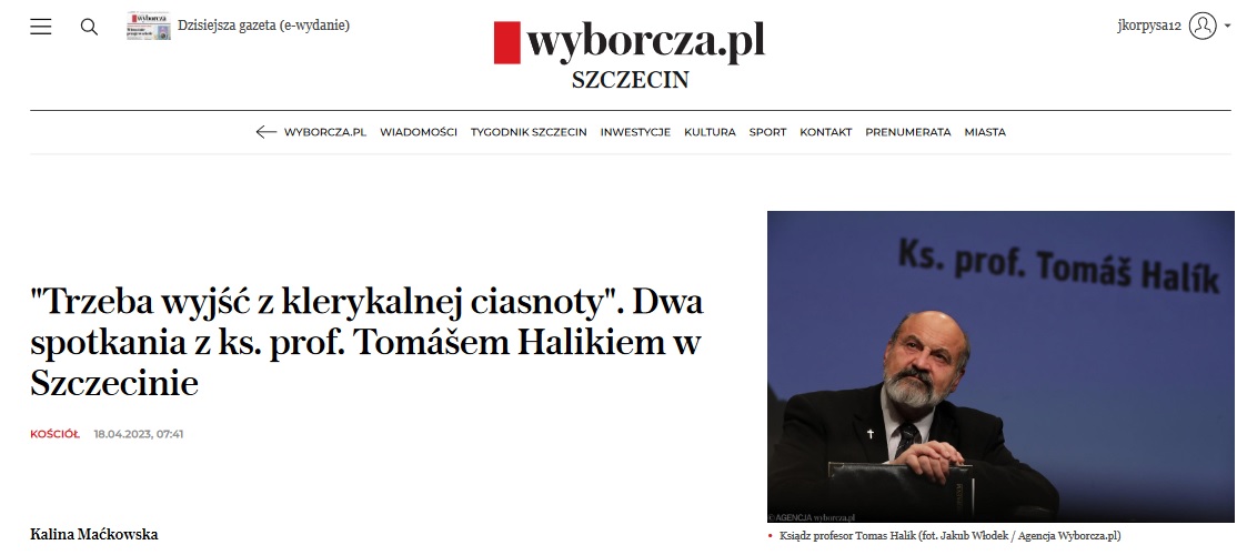 Gazeta Wyborcza  – 18 kwietnia 2023 r.