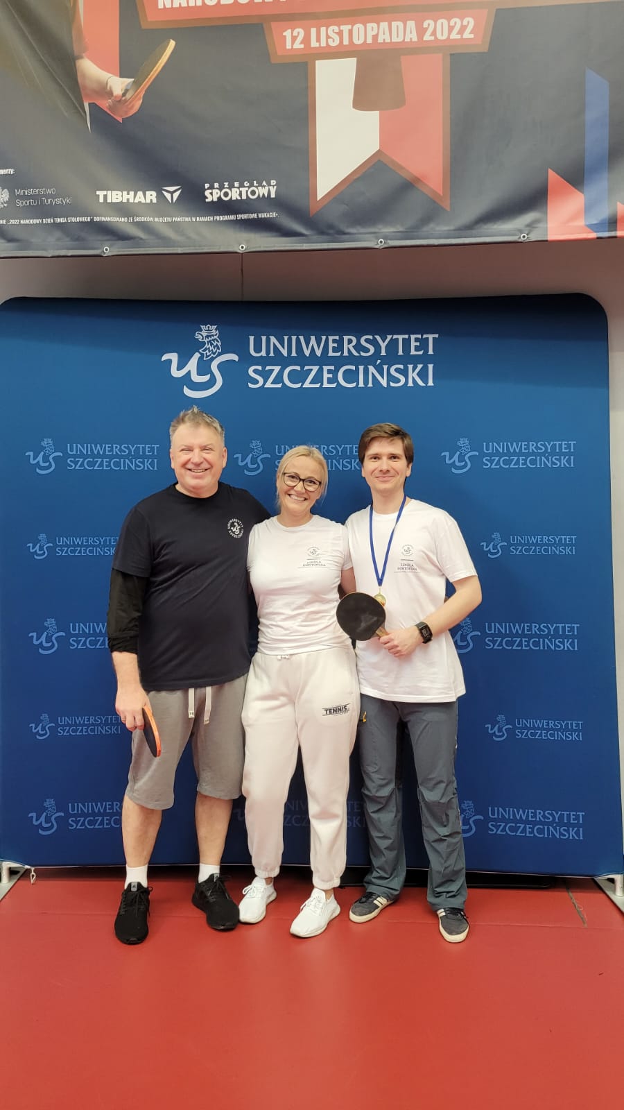 Doktoranci Szkoły Doktorskiej na II Turnieju Tenisa Stołowego Uniwersytetu Szczecińskiego – 7 grudnia 2024