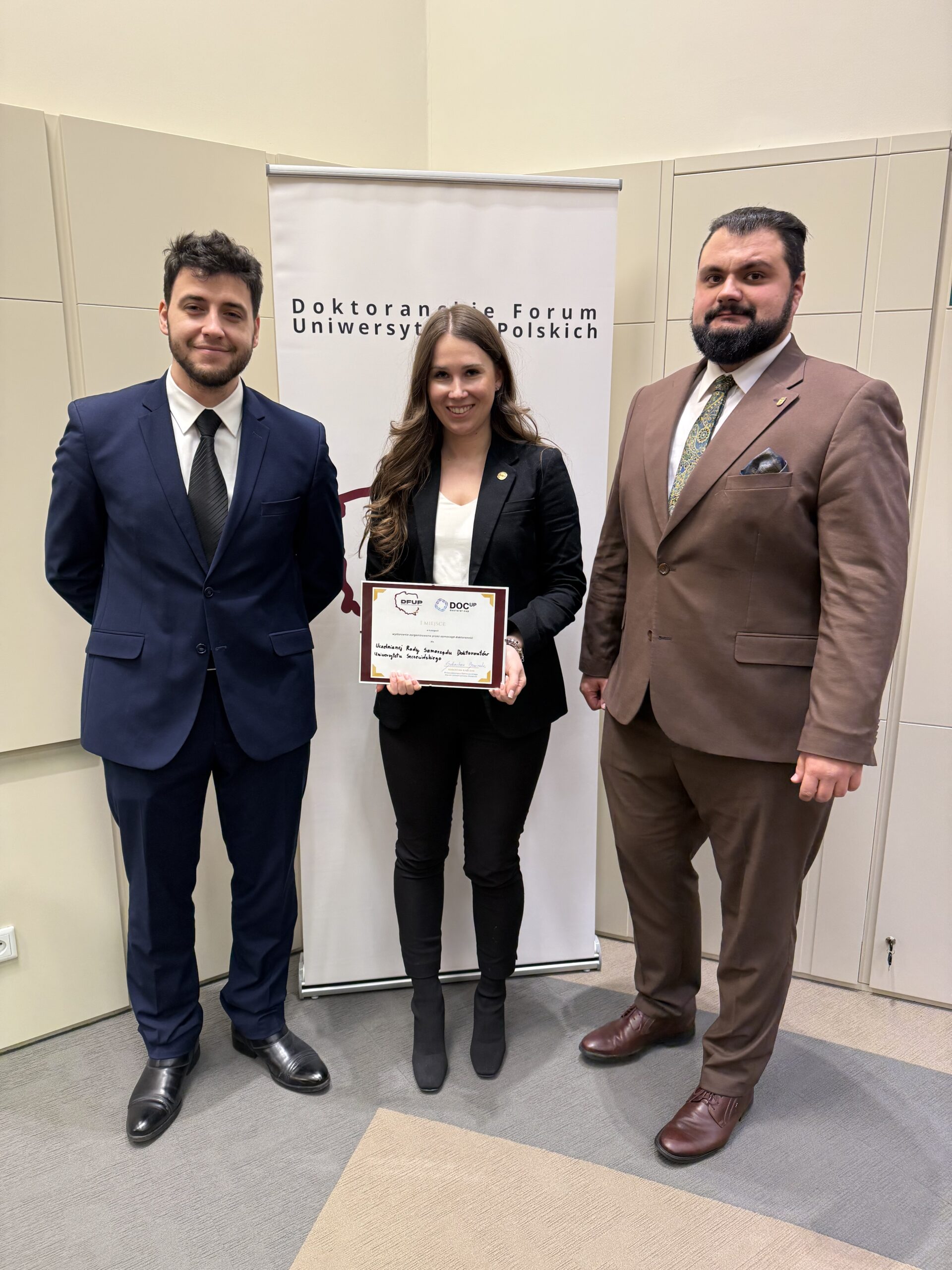 Nagroda dla Szkoły Doktorskiej US przyznana przez Doktoranckie Forum Uniwersytetów Polskich 