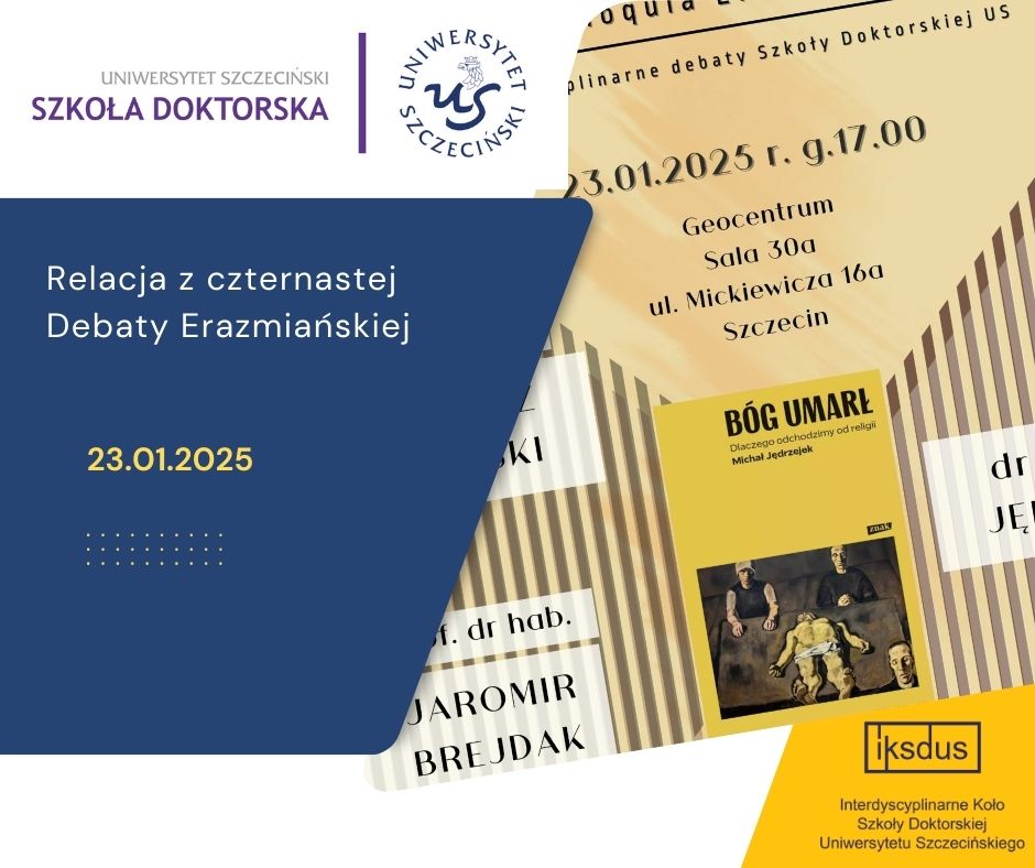 Relacja z czternastej Debaty Erazmiańskiej