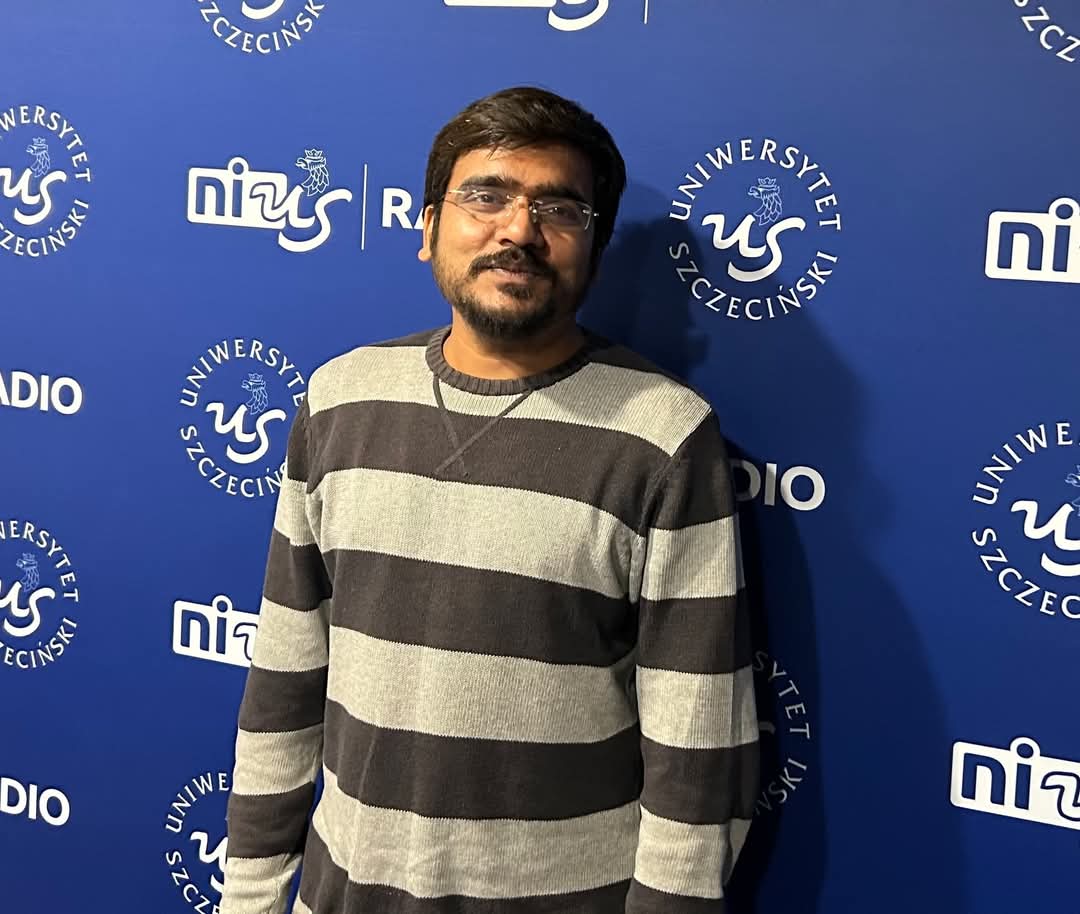 Zapraszamy do wysłuchania rozmowy z doktorantem Szkoły Doktorskiej Vigneshem Raghunathan!