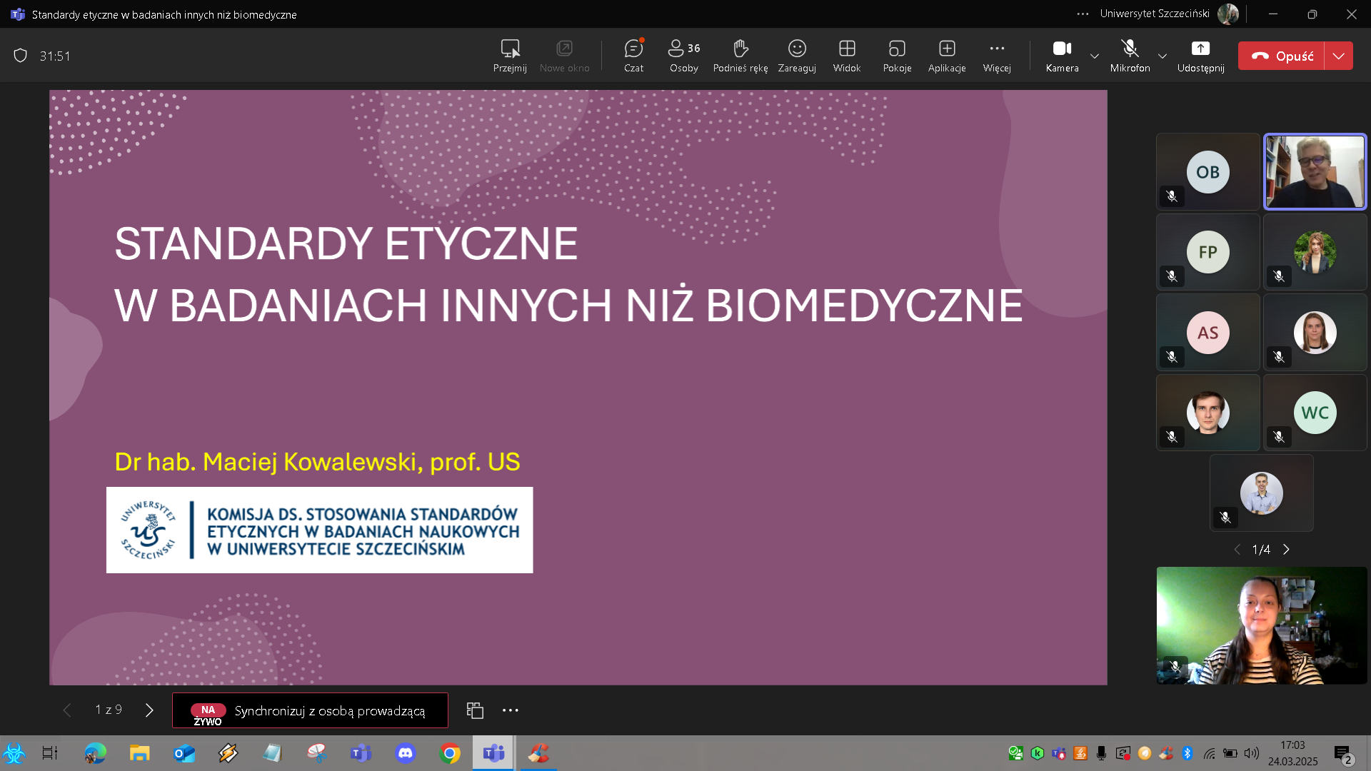Standardy etyczne w badaniach innych niż biomedyczne