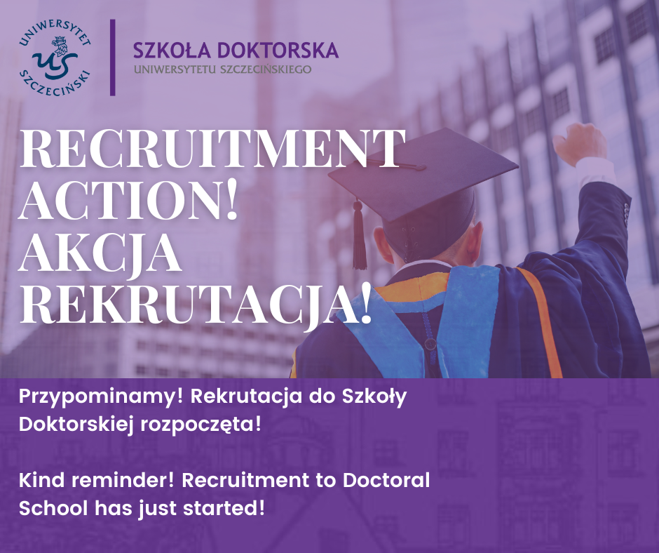 Recruitment to the Doctoral School has just started!