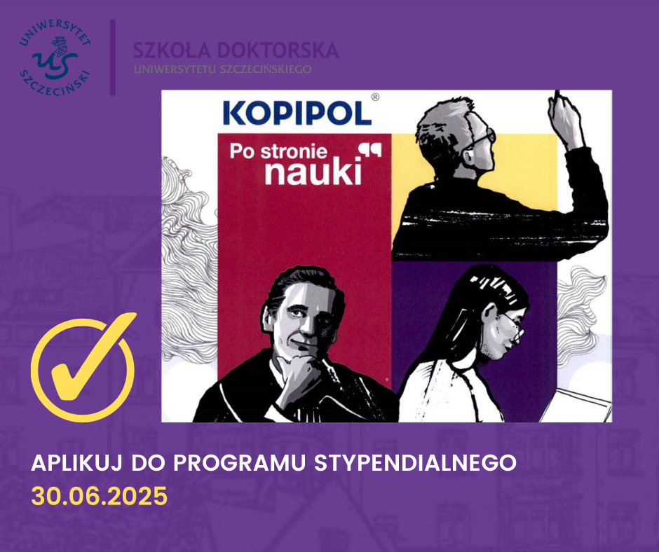 Doktorancie, aplikuj do programu stypendialnego KOPIPOL!