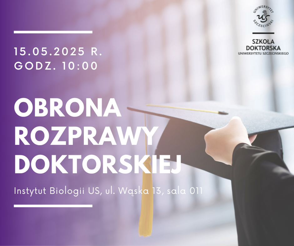 Publiczna obrona rozprawy doktorskiej absolwentki Szkoły Doktorskiej US mgr Małgorzaty Garncarek-Musiał