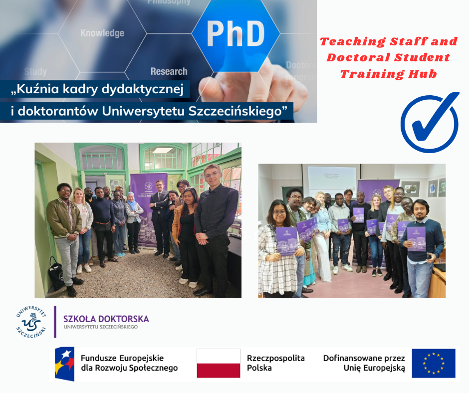 Projekt Kuźnia kadry dydaktycznej i doktorantów Uniwersytetu Szczecińskiego!