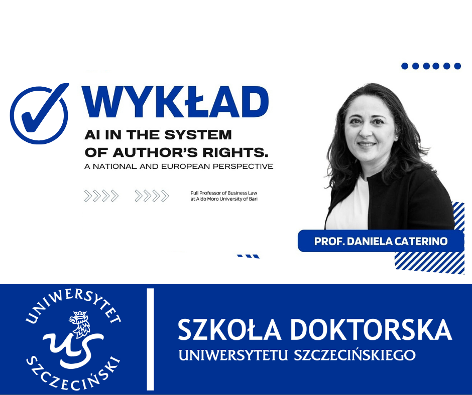 prof. Daniela Caterino z Uniwersytetu im. Aldo Moro w Bari gościnnie w Szkole Doktorskiej