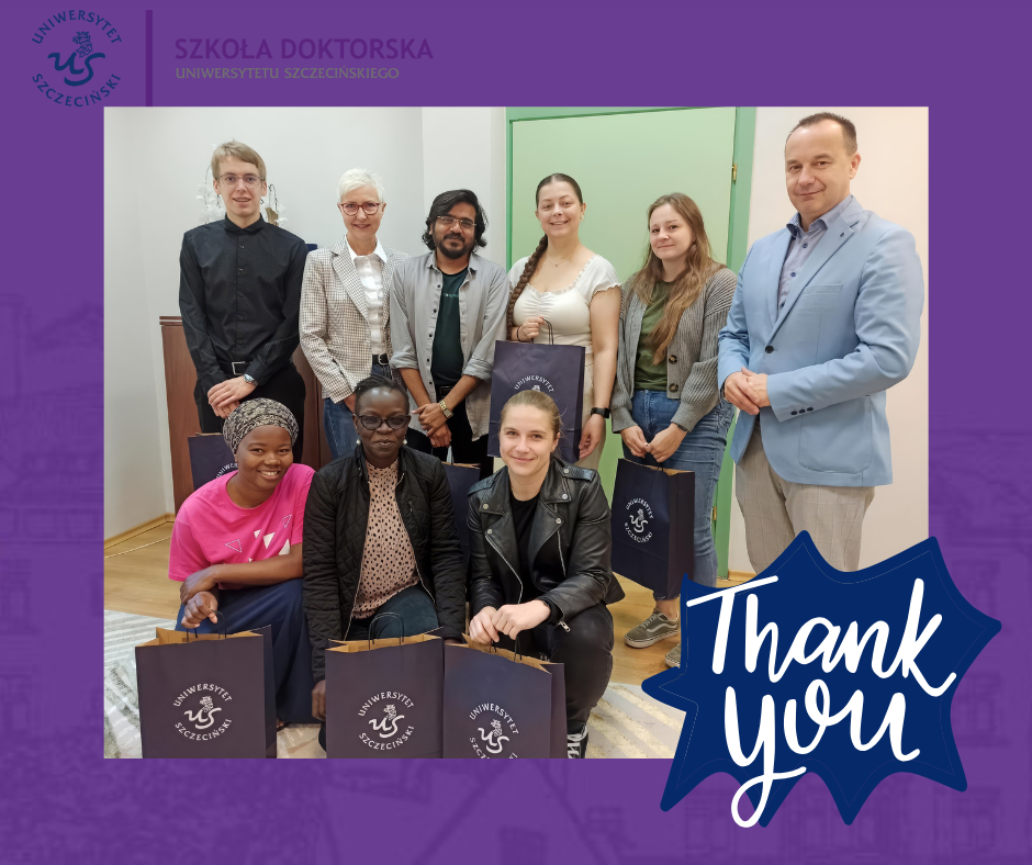 Morning meeting with PhDs/Poranne spotkanie z Doktorantami!