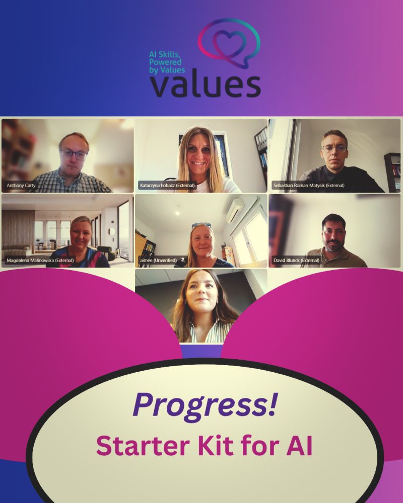 Doktorant Szkoły Doktorskiej w międzynarodowym projekcie Values-Ethical AI for Youth Empowerment!