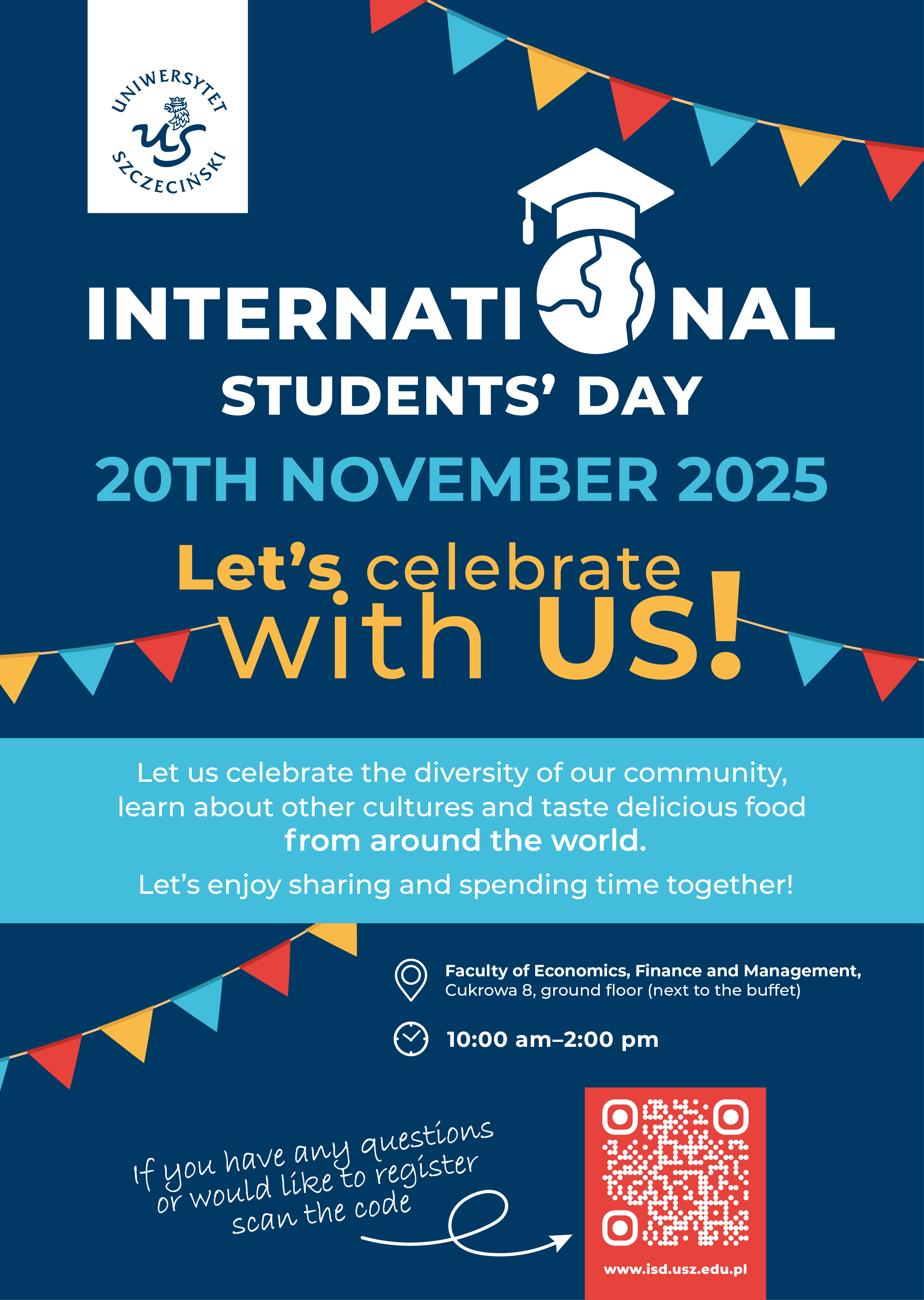 November 20, International Students’ Day!