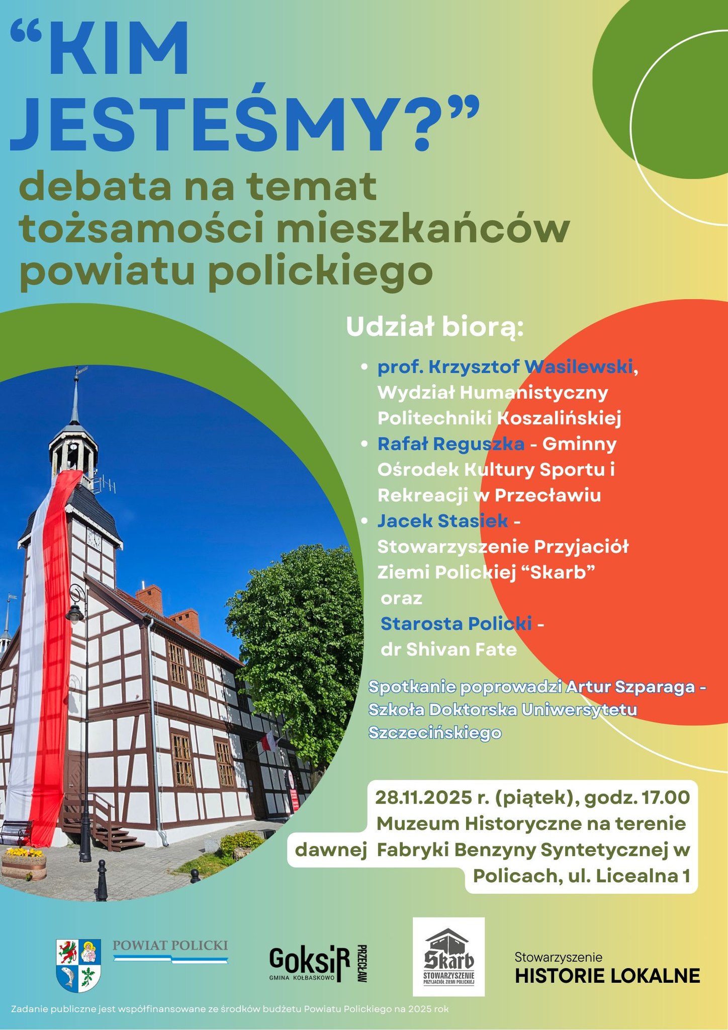 „Kim jesteśmy?” – Debata o tożsamości mieszkańców Powiatu Polickiego z udziałem Doktoranta Szkoły Doktorskiej