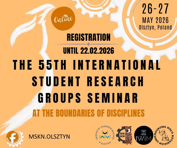 The 55th International Student Research Groups Seminar