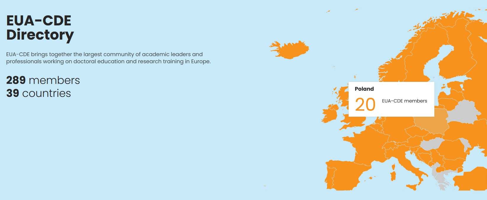 SD US członkiem EUA Council for Doctoral Education (EUA-CDE)