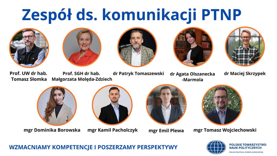 Doktorantka Szkoły Doktorskiej powołana do Zespołu ds. komunikacji Polskiego Towarzystwa Nauk Politycznych.