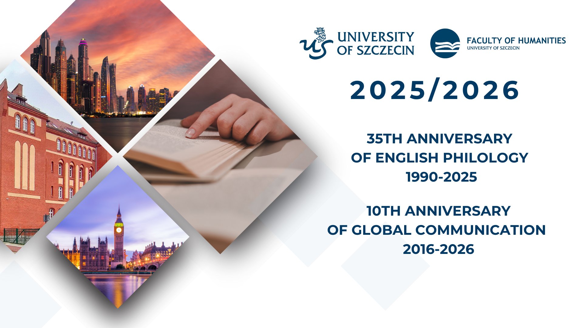 Jubileusz 35-lecia utworzenia anglistyki i 10-lecia Global Communication w Uniwersytecie Szczecińskim
