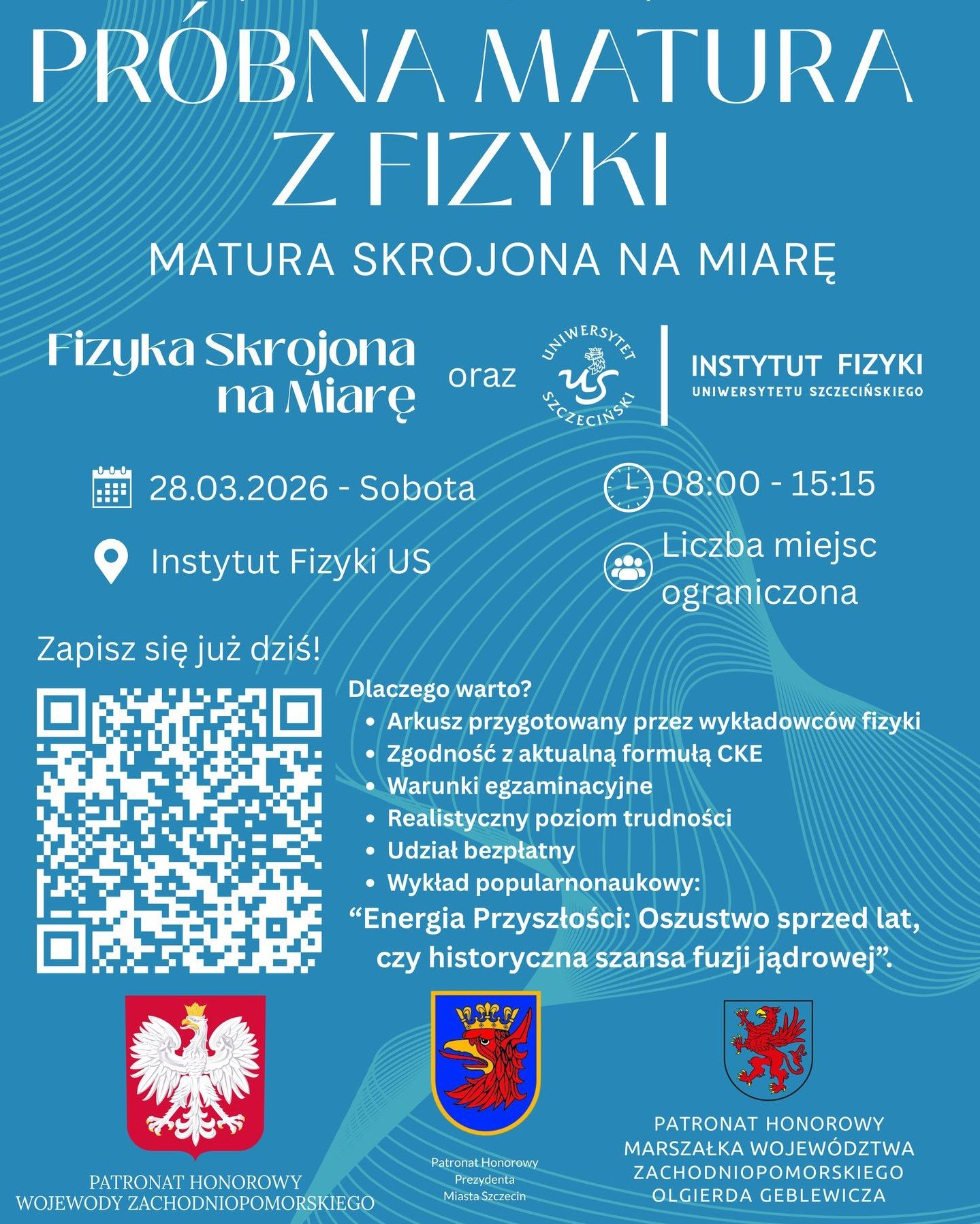 Doktorant Szkoły Doktorskiej Kroi Maturę z Fizyki na Miarę