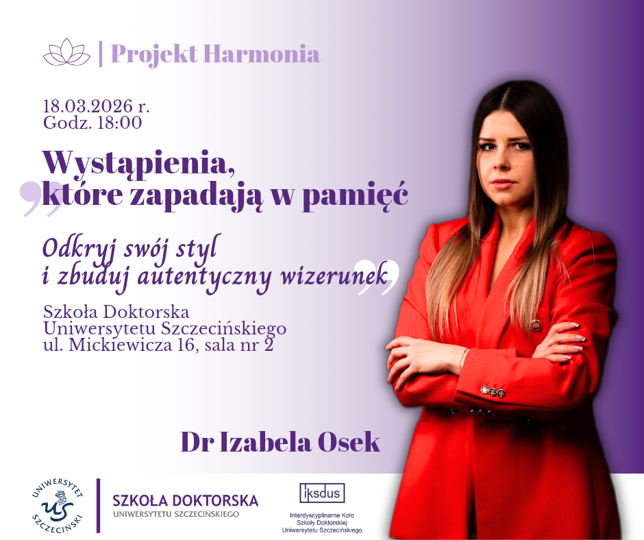 Projekt Harmonia – „Wystąpienia, które zapadają w pamięć”