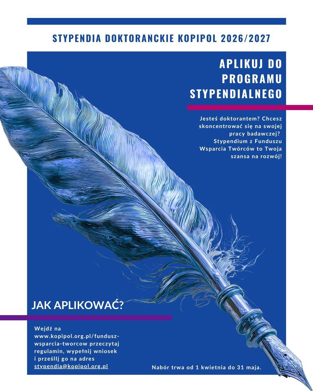 Stypendium z Funduszu Wsparcia Twórców