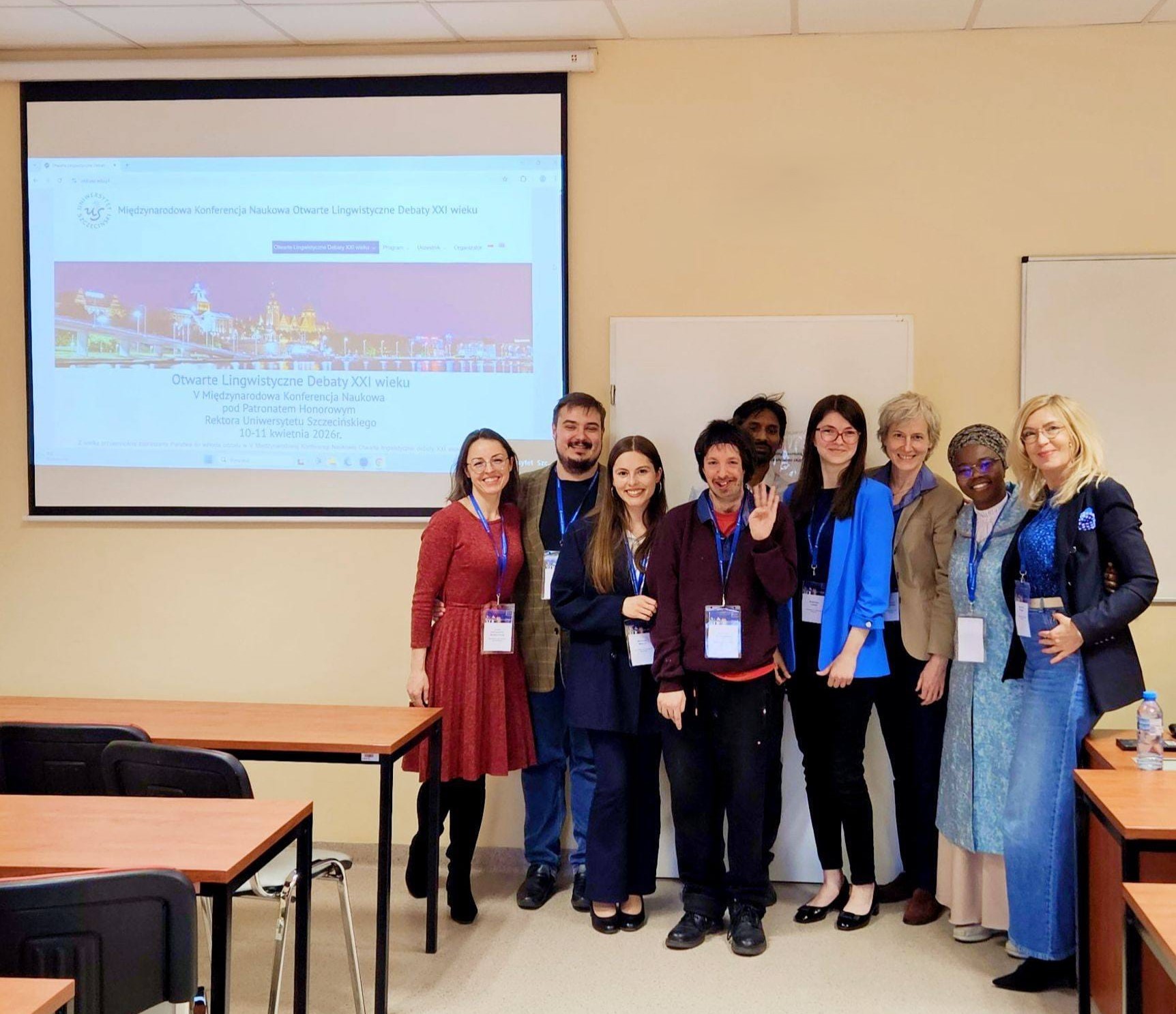 V Międzynarodowa Konferencja Naukowa, Otwarte Lingwistyczne Debaty XXI wieku, z udziałem Doktorantki Szkoły Doktorskiej