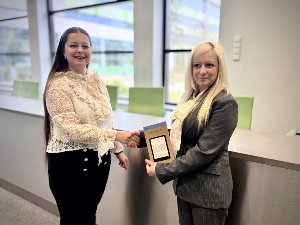 Doktorantka Szkoły Doktorskiej laureatką konkursu o AI