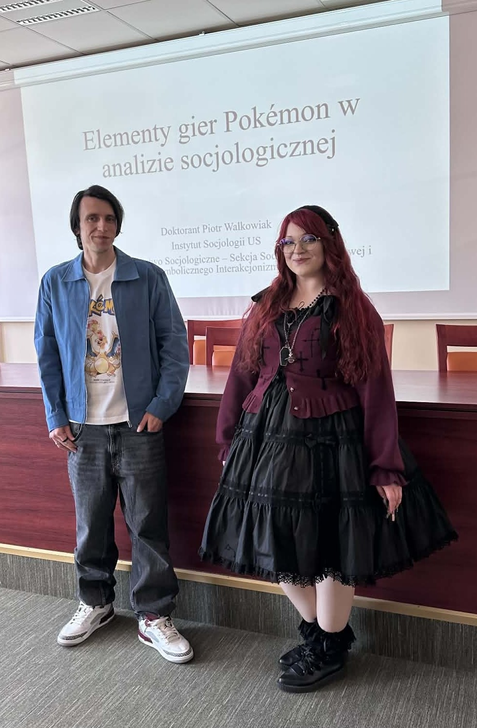 Doktoranci Szkoły Doktorskiej podczas wydarzenia Asia-Pop