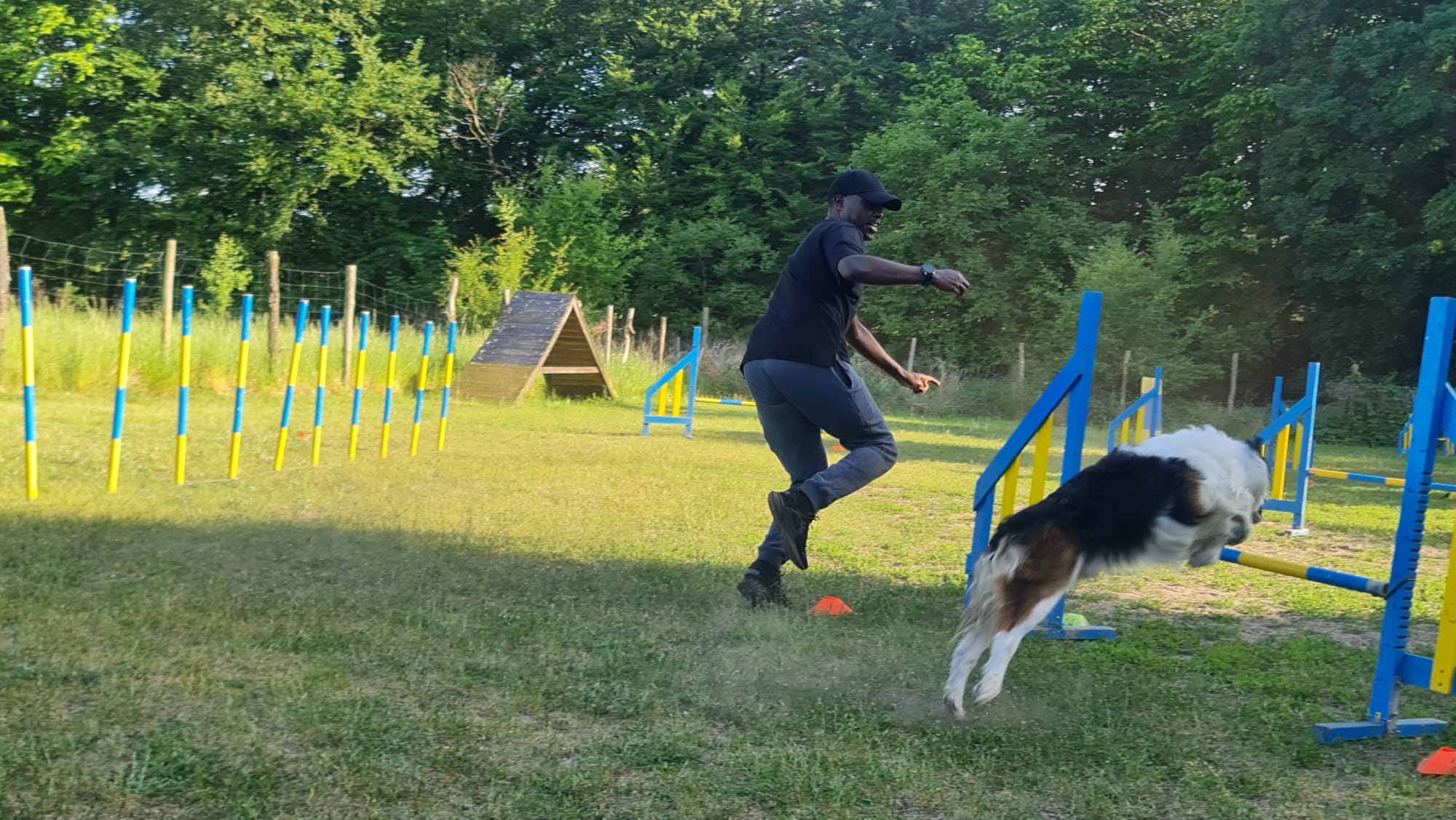 Agility training with PhD Students