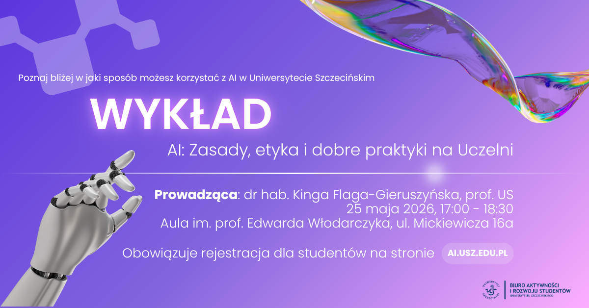 Spotkanie poświęcone zasadom stosowania narzędzi AI na naszej Uczelni