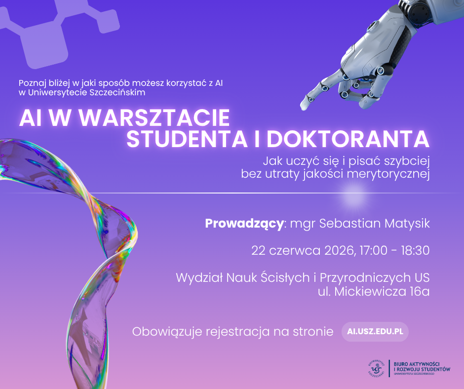 AI w warsztacie studenta i doktoranta: jak uczyć się i pisać szybciej bez utraty jakości merytorycznej