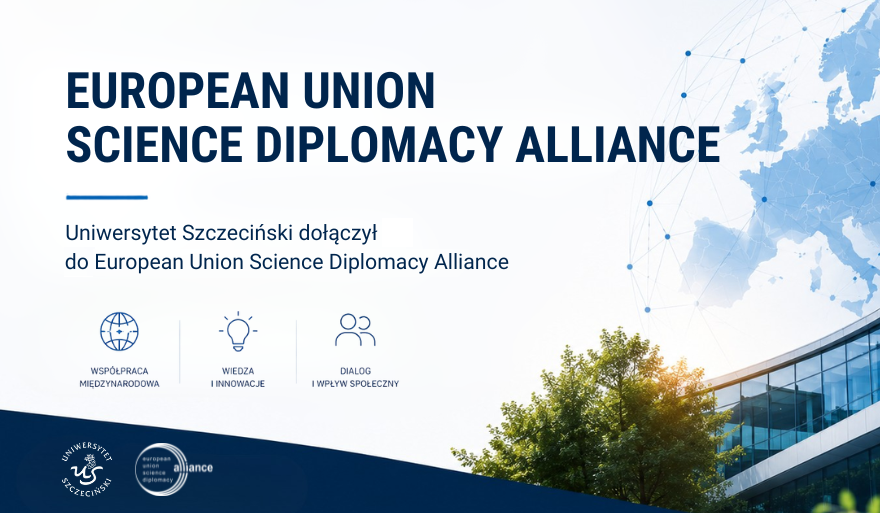 Uniwersytet Szczeciński członkiem European Union Science Diplomacy Alliance