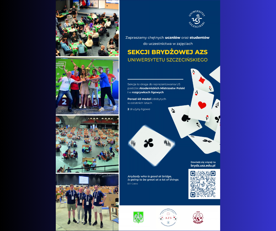 Sekcja brydżowa zaprasza na zajęcia