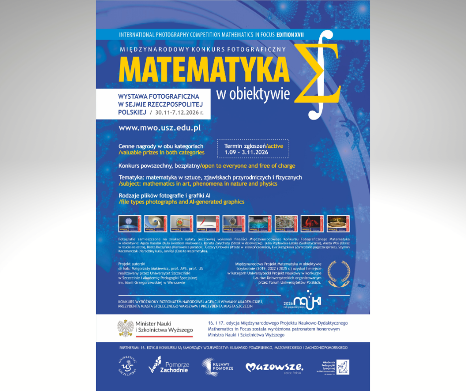 Matematyka w obiektywie, XVII edycja konkursu